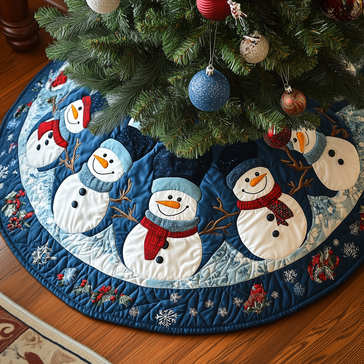 Christmas Quilted Tree Skirt VTQ-Myprintsy