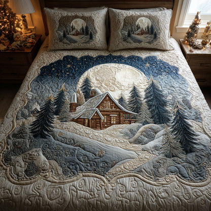 Christmas Tree -Piece Quilted Bedding Set VTQ-Myprintsy