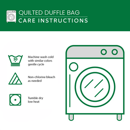 Classic Spaniel Quilted Duffle Bag VTQ-Myprintsy