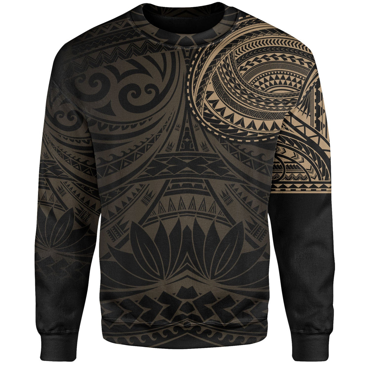 Polynesian Sweatshirt Polynesian Pattern Special Design