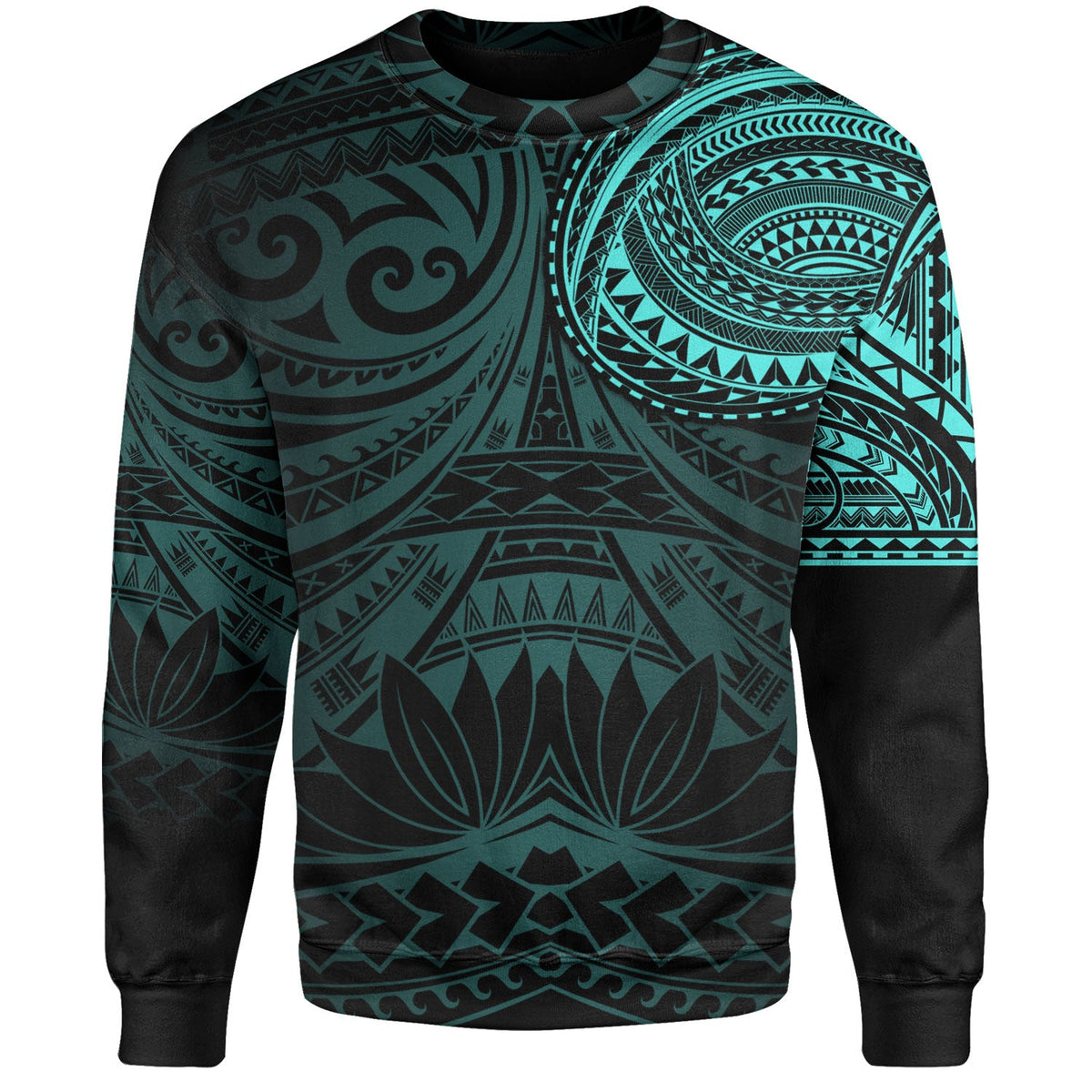 Polynesian Sweatshirt Polynesian Pattern Special Design