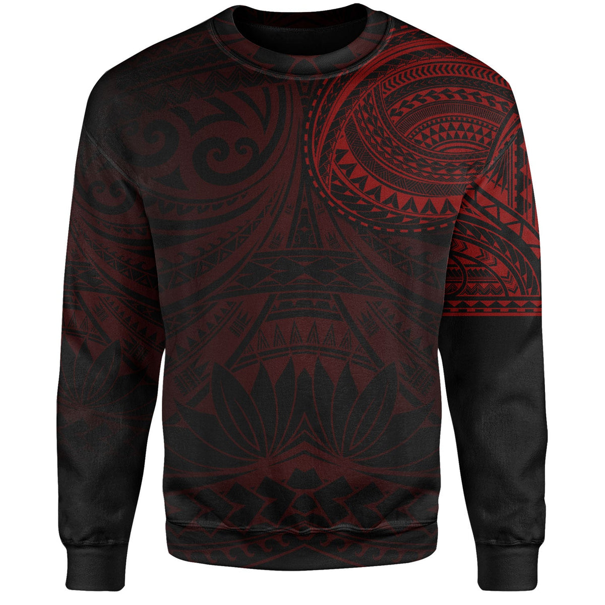 Polynesian Sweatshirt Polynesian Pattern Special Design