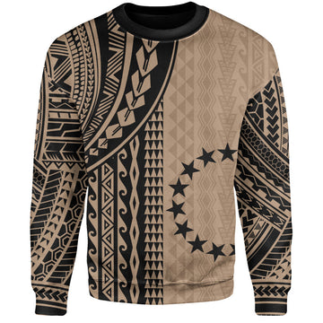 Cook Islands Sweatshirt Polynesian Tattoo-Myprintsy