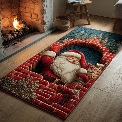 Corner Santa Claus Runner Carpet VTQ-Myprintsy