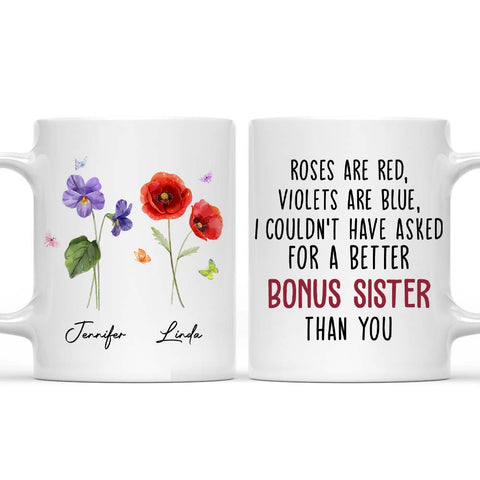 Could Not Have Asked For A Better Sister Than You - Personalized Mug-Myprintsy