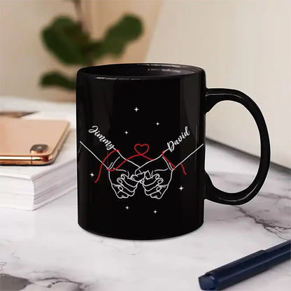 Couple Holding Hands I Want To Be Your Last Everything - Personalized Mug-Myprintsy