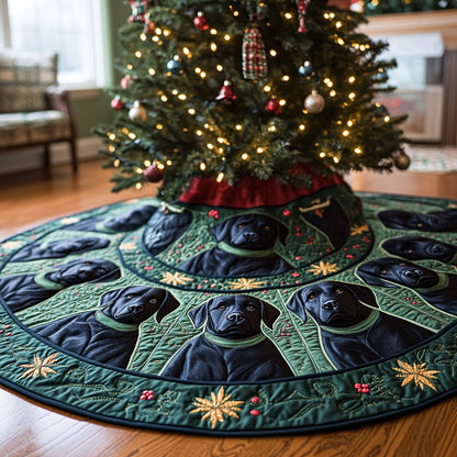 Cozy Companion Christmas Quilted Tree Skirt-Myprintsy