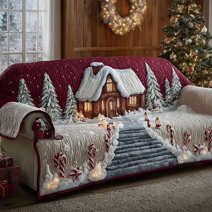 Cozy Cottage Quilted Sofa Cover VTQ-Myprintsy