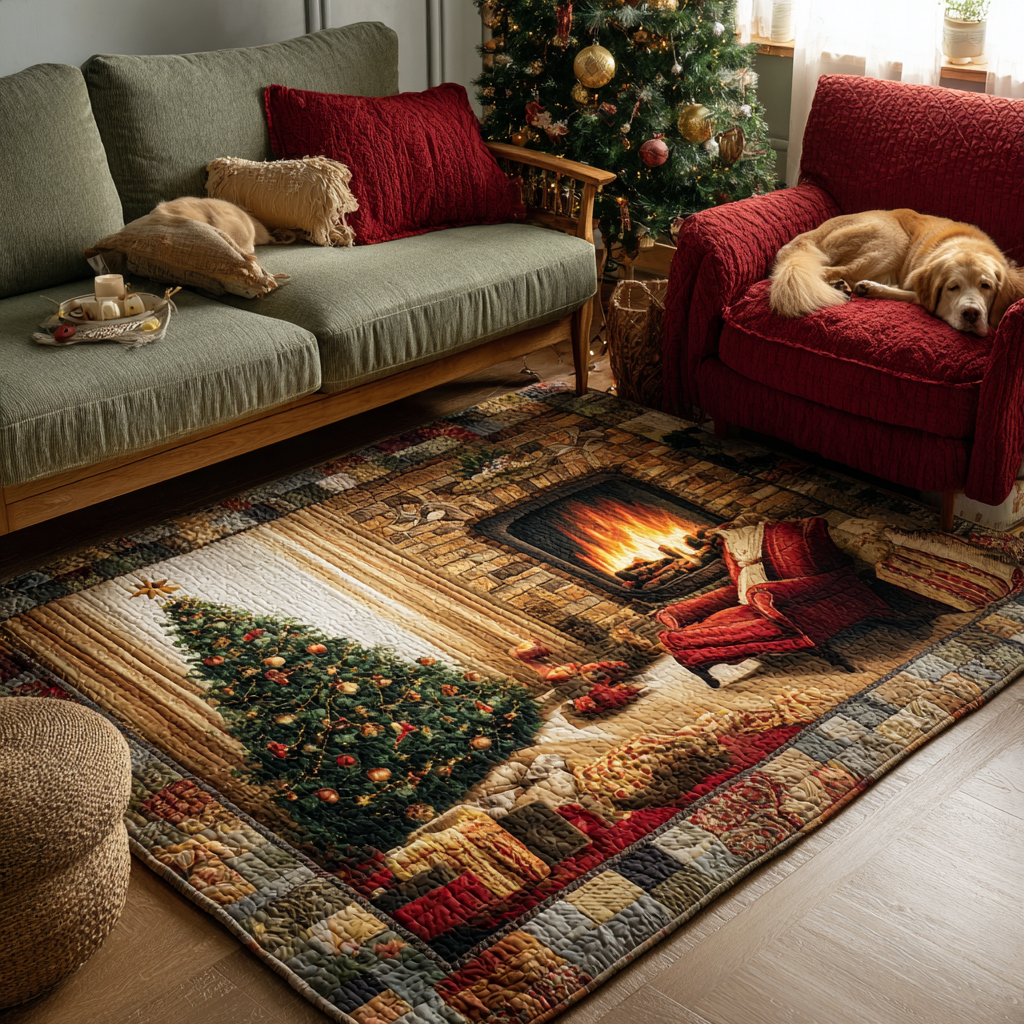 Cozy Ember Area Rug VTQ-Myprintsy