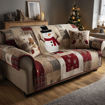 Cozy Frost Quilted Sofa Cover VTQ-Myprintsy