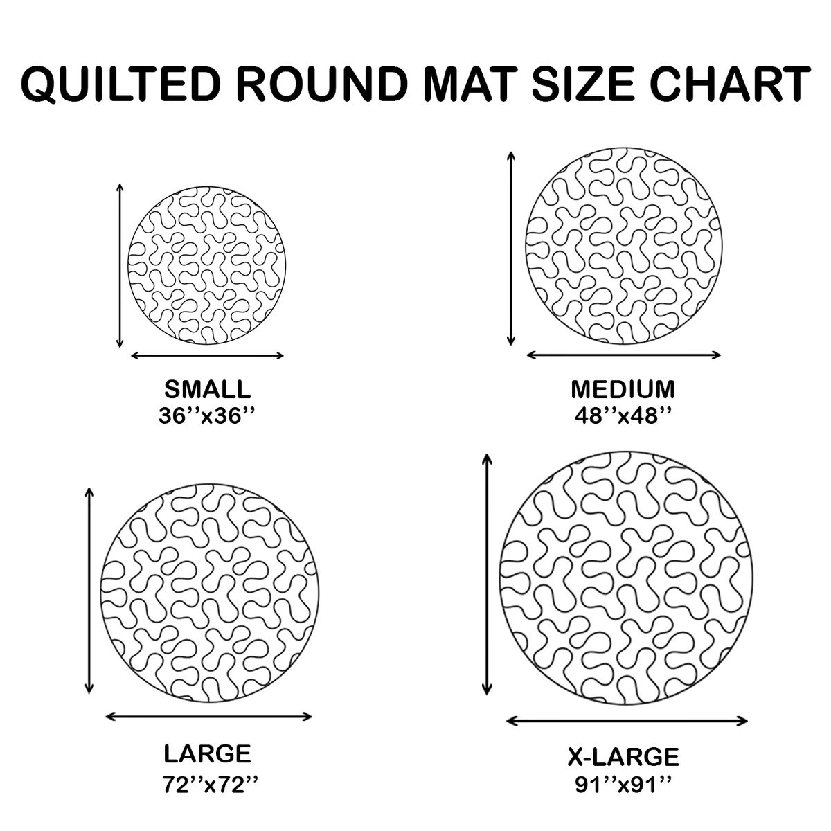 Cozy Harvest Quilted Round Mat VTQ-Myprintsy