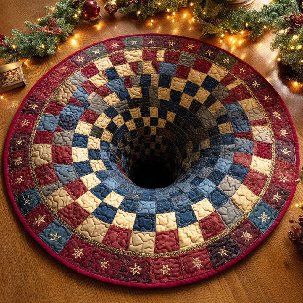 Cozy Night Quilted Round Mat VTQ-Myprintsy