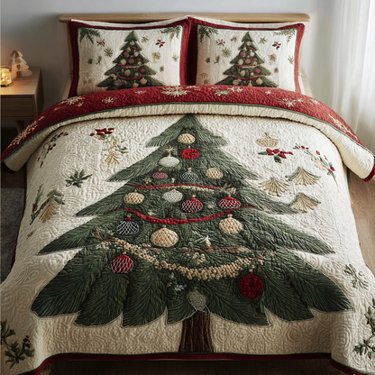 Cozy Pines -Piece Quilted Bedding Set VTQ-Myprintsy