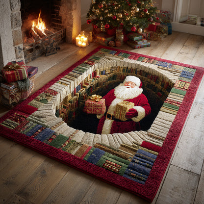 Cozy Santa Claus Area Rug VTQ-Myprintsy
