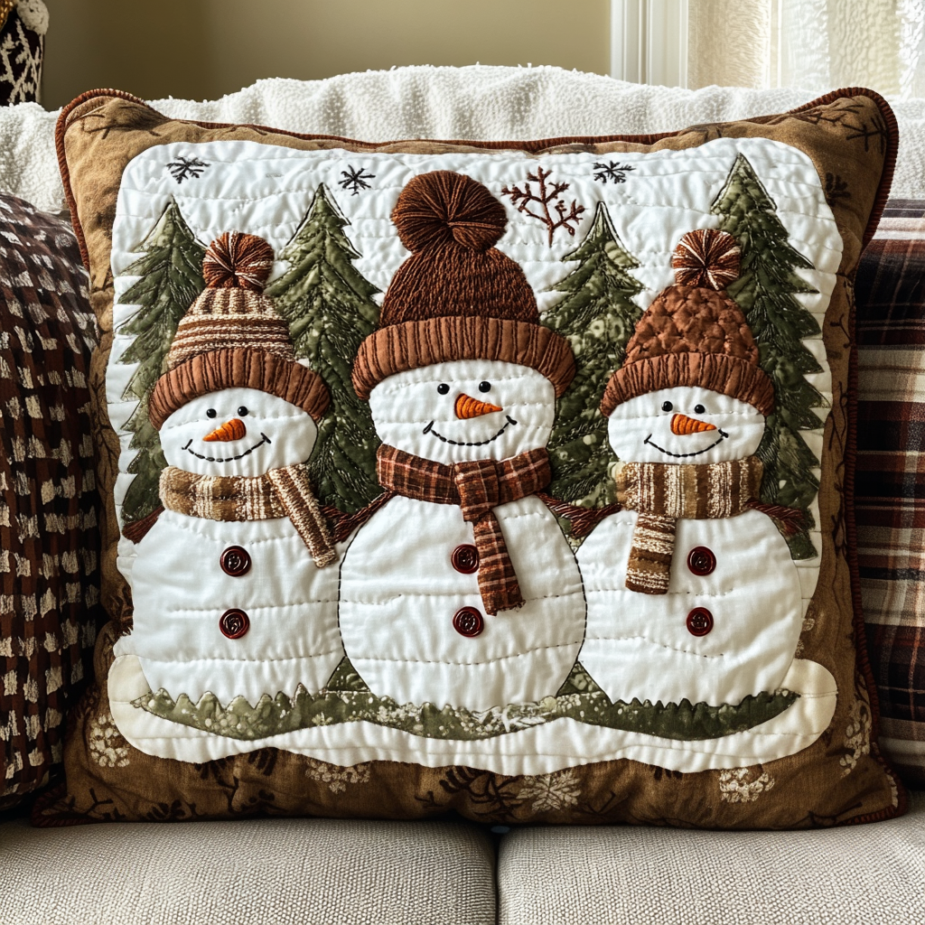 Cozy Trio Quilted Pillow Case VTQ-Myprintsy