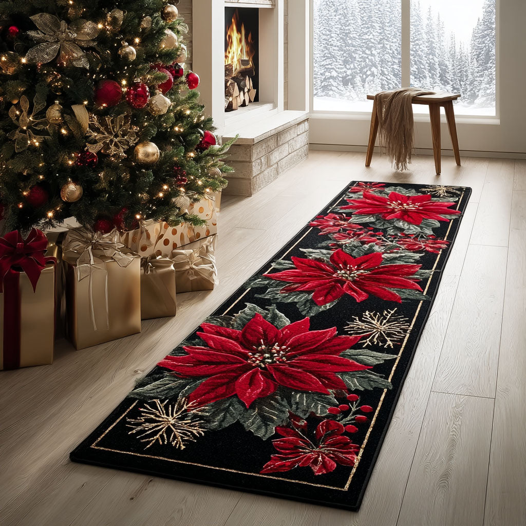Crimson Path Runner Carpet VTQ-Myprintsy
