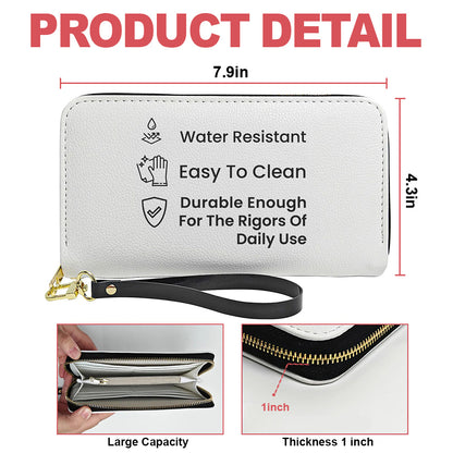 Custom Name Tailor Gift, Fashion Designer - Personalized Sewing Leather Bag & Wallet Set-Myprintsy
