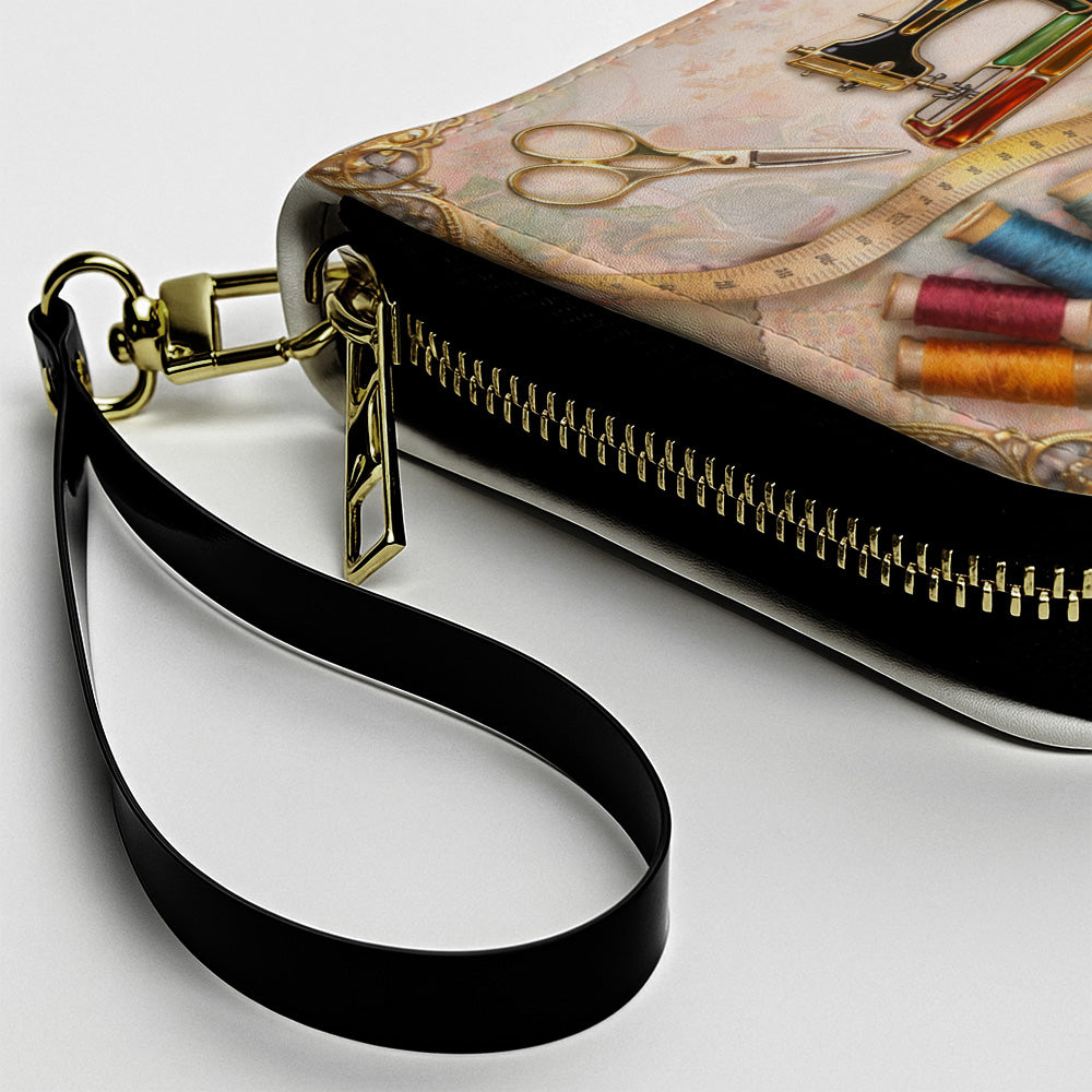 Custom Vintage Sewing Machine Purse - Gifts for Seamstresses & Crafters - Personalized Tote Bag and Wallet Set-Myprintsy