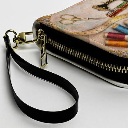 Custom Vintage Sewing Machine Purse - Gifts for Seamstresses & Crafters - Personalized Tote Bag and Wallet Set-Myprintsy