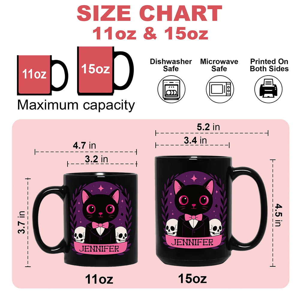 Cute and Spooky - Gift For You, Friend, Your Favourite Witch - Personalized Mug-Myprintsy