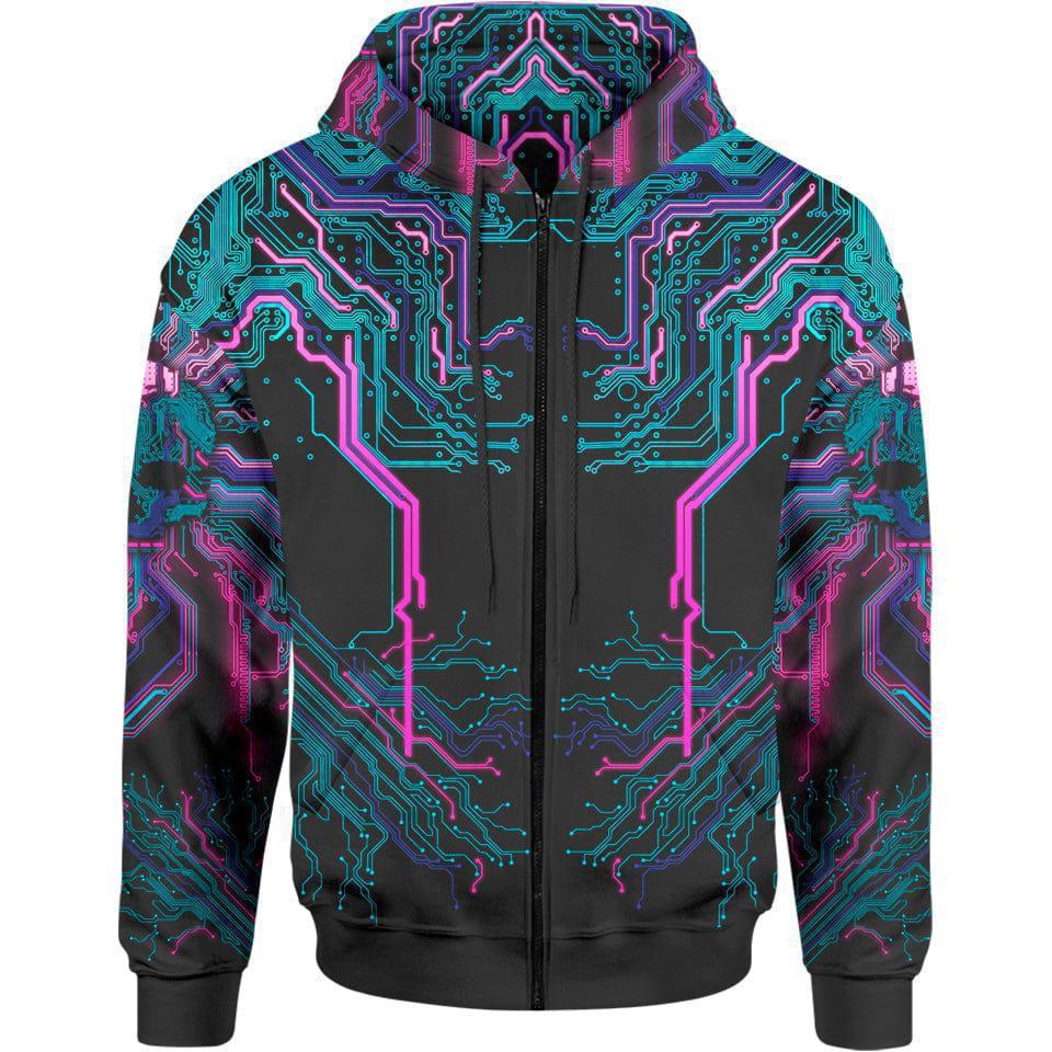 Cyber Zip Hoodie - Limited