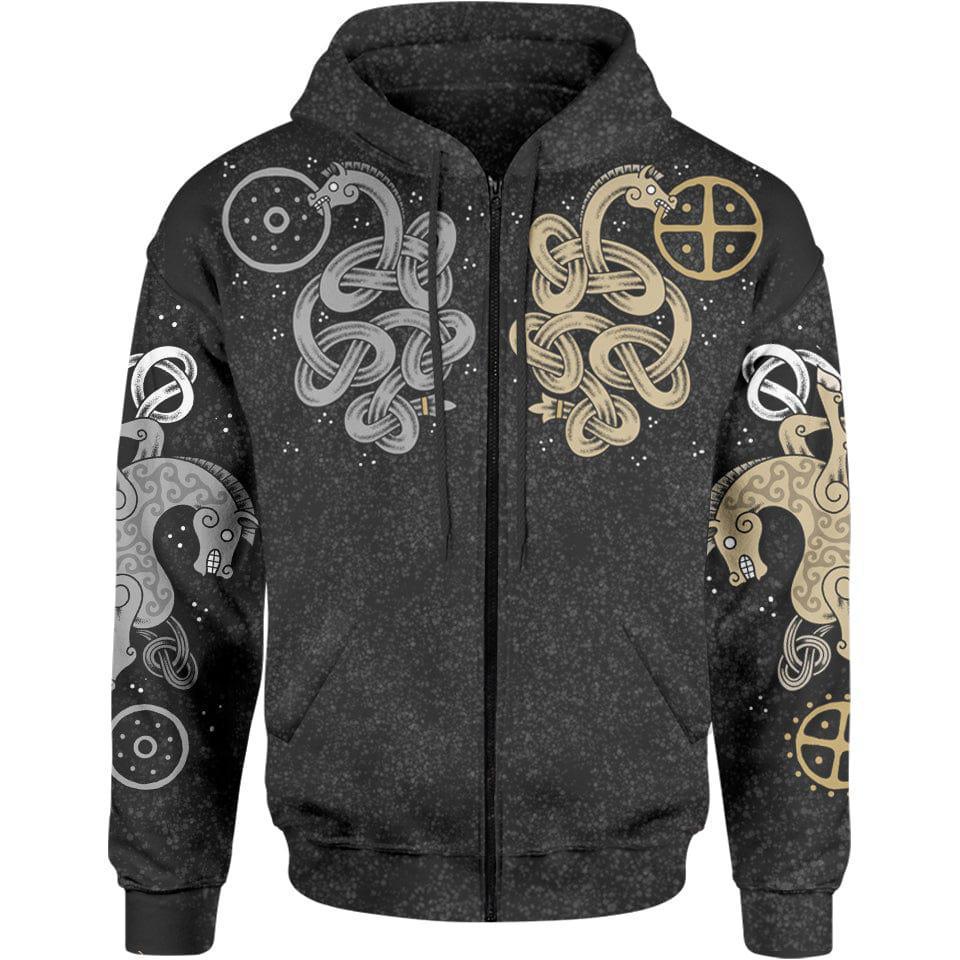 Dagr & Nott Zip Hoodie