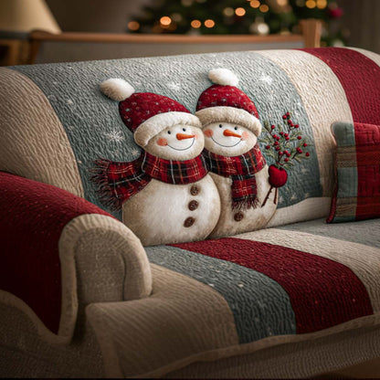 December Cheer Quilted Sofa Cover VTQ-Myprintsy