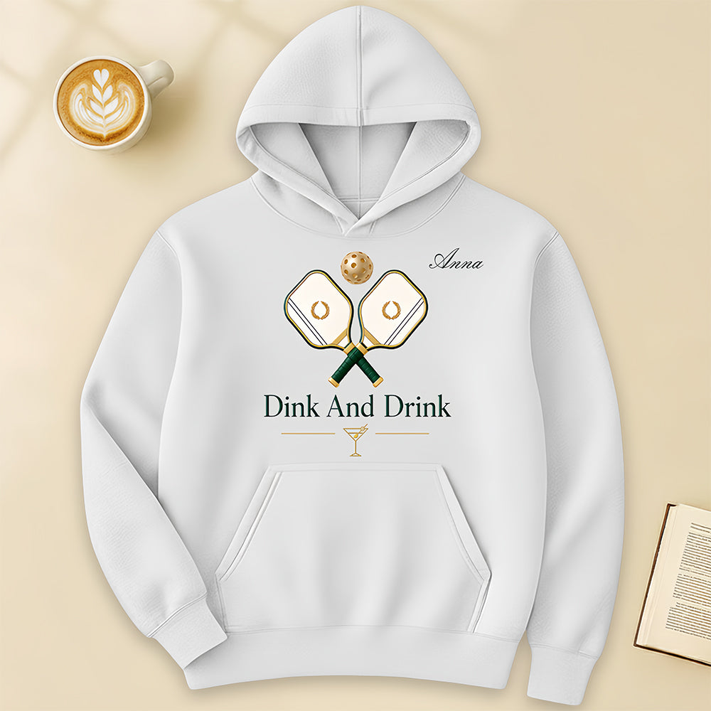 Dink And Drink - Personalized Pickleball Shirts - Gifts For Pickleball Players-Myprintsy