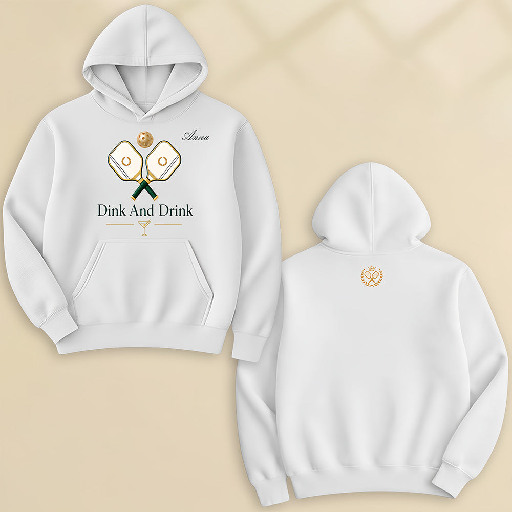 Dink And Drink - Personalized Pickleball Shirts - Gifts For Pickleball Players-Myprintsy
