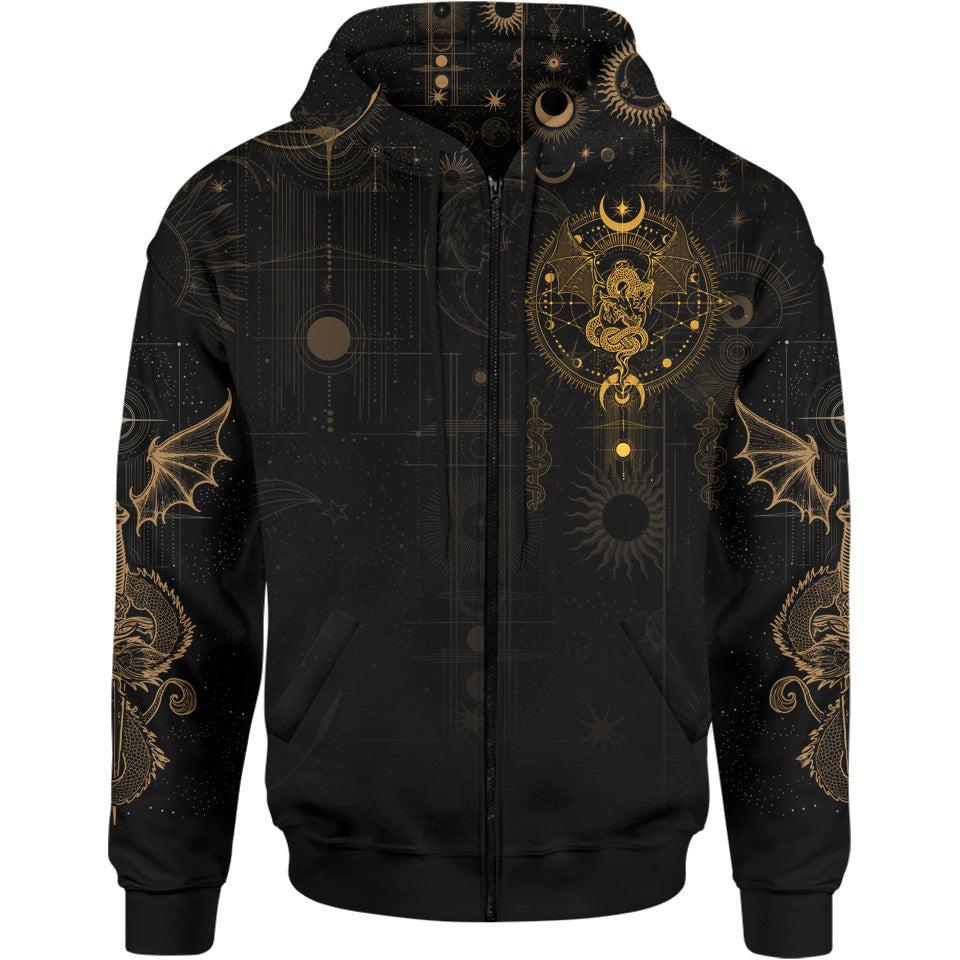 Dragon Luna Zip Hoodie