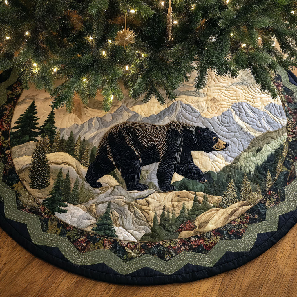 Echo Ridge Christmas Quilted Tree Skirt-Myprintsy