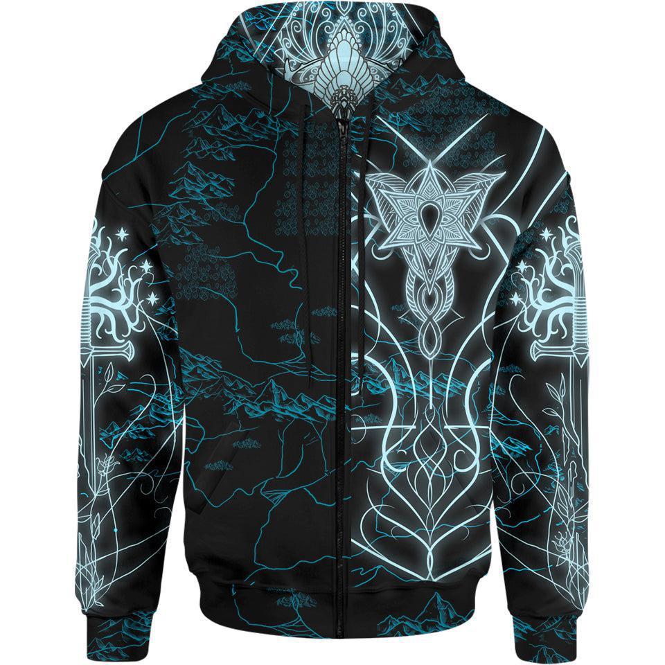 Elven Zip Hoodie - Fantasy Edition