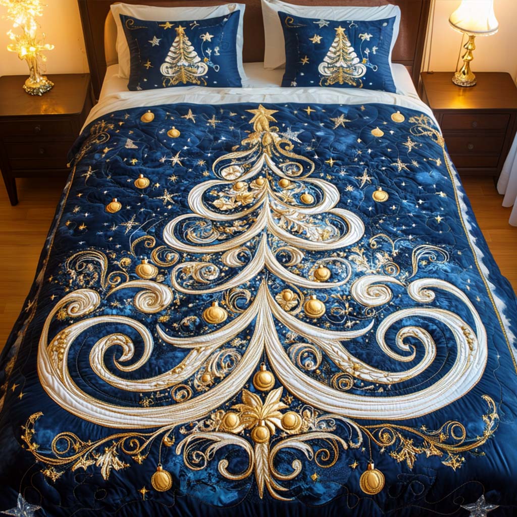 Enchanted Nightfall -Piece Quilted Bedding Set VTQ-Myprintsy