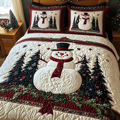 Enchanted Noel -Piece Quilted Bedding Set VTQ-Myprintsy