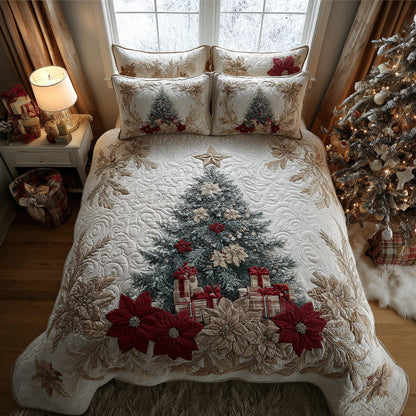 Evergreen Dream -Piece Quilted Bedding Set VTQ-Myprintsy