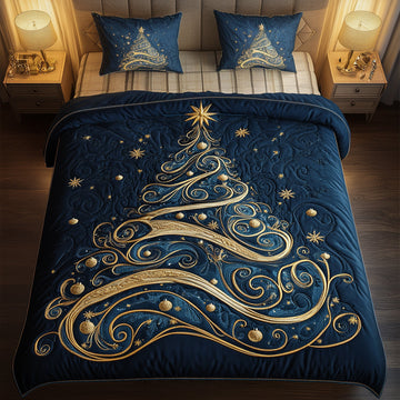 Evergreen Magic -Piece Quilted Bedding Set VTQ-Myprintsy