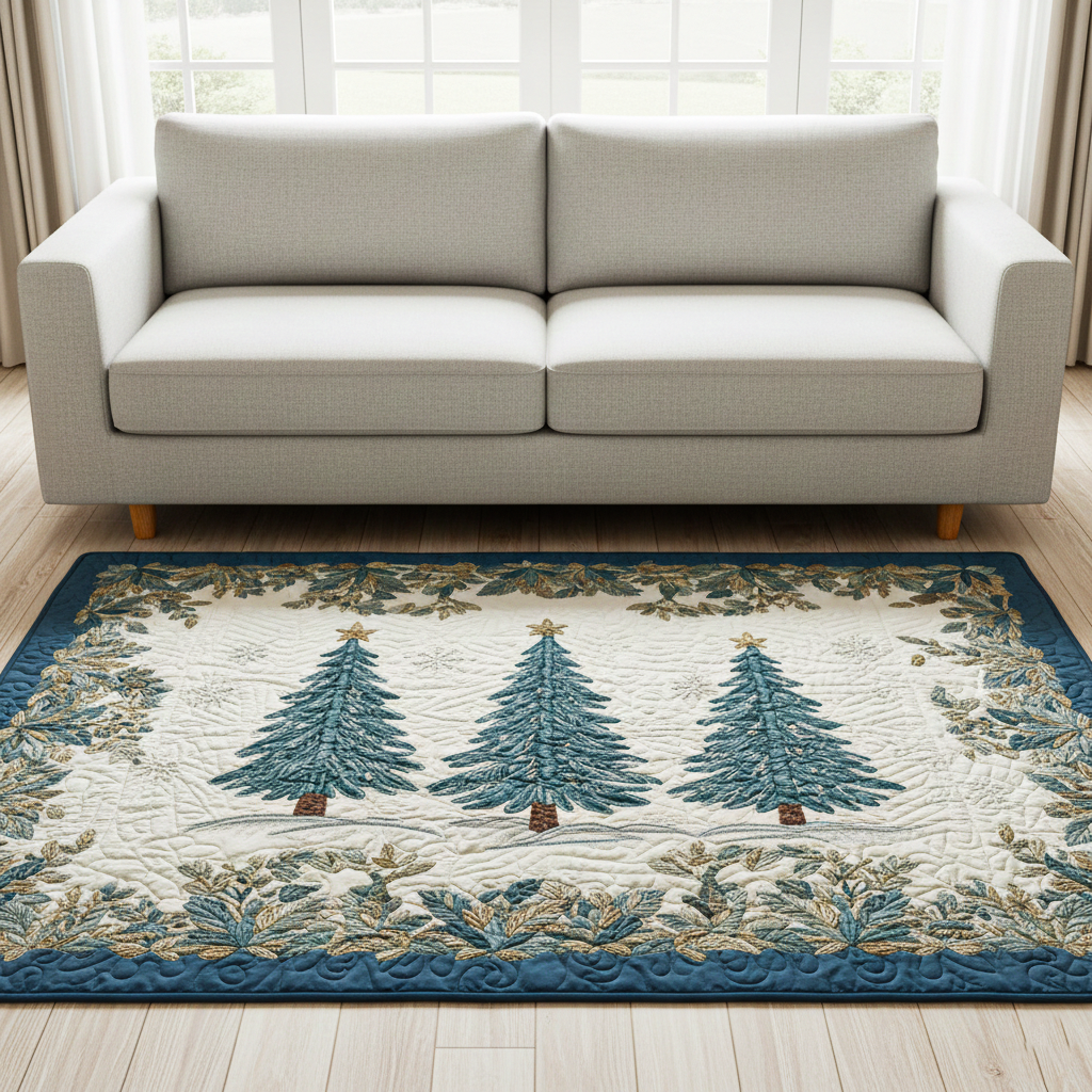 Evergreen Sparkle Area Rug VTQ-Myprintsy
