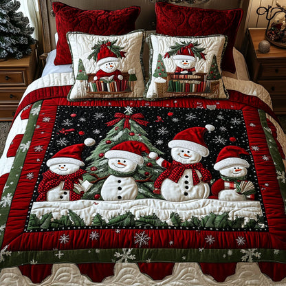 Evergreen Wishes -Piece Quilted Bedding Set VTQ-Myprintsy