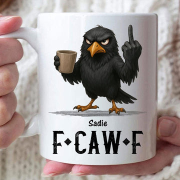 FCAWF Crow, Personalized Custom Coffee Mug-Myprintsy