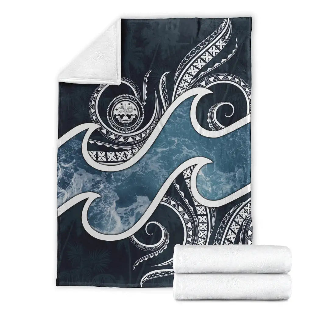 FSM Islands Polynesian Premium Blanket - Ocean Style-Myprintsy