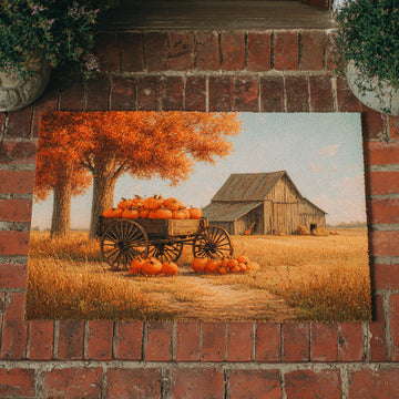 Fall Western Harvest Doormat VTQ-Myprintsy