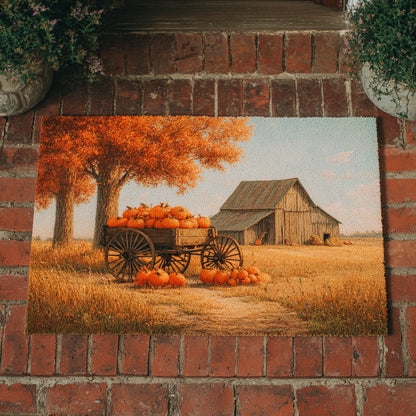 Fall Western Harvest Doormat VTQ-Myprintsy