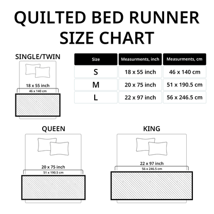 Festive Cabin Quilted Bed Runner VTQ-Myprintsy