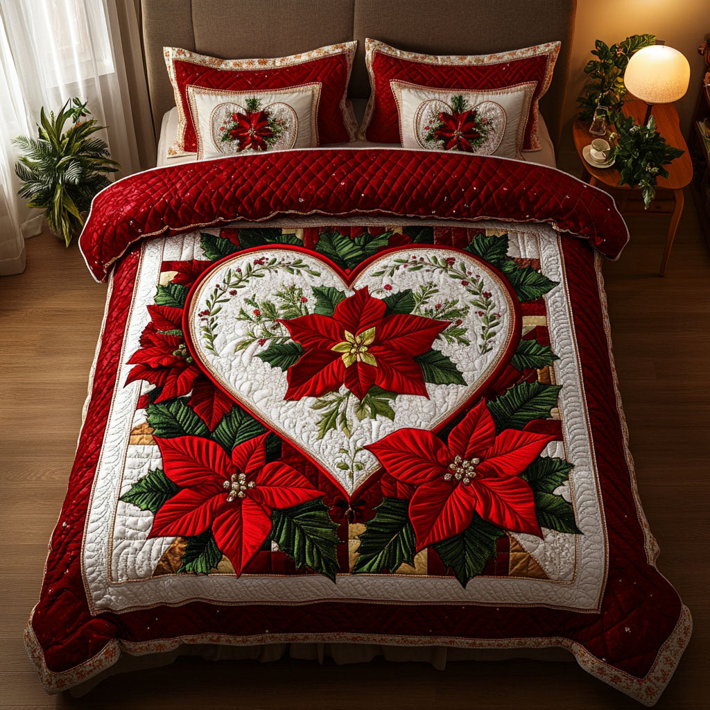 Festive Cheer -Piece Quilted Bedding Set VTQ-Myprintsy