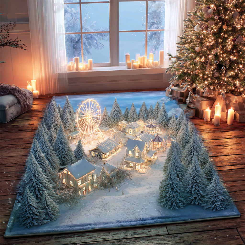 Festive Fairground Area Rug VTQ-Myprintsy