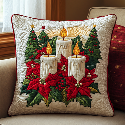 Festive Flames Quilted Pillow Case VH VTQ-Myprintsy