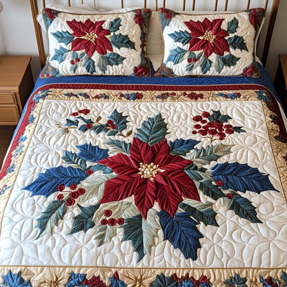 Festive Glow -Piece Quilted Bedding Set VTQ-Myprintsy
