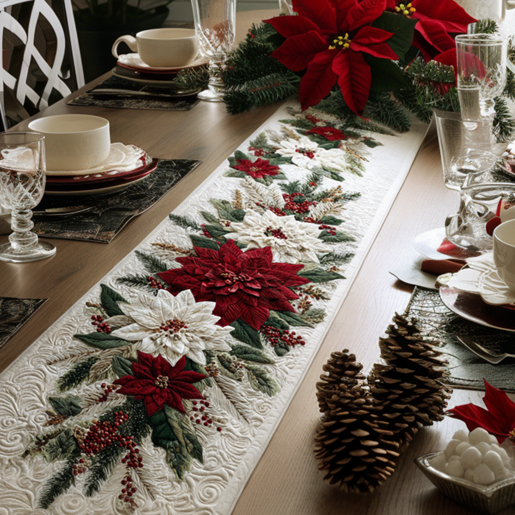 Festive Joy Quilted Table Runner VTQ-Myprintsy