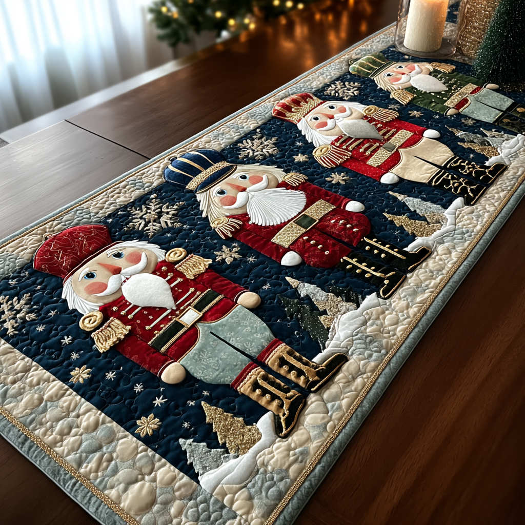 Festive Line Quilted Table Runner VTQ-Myprintsy