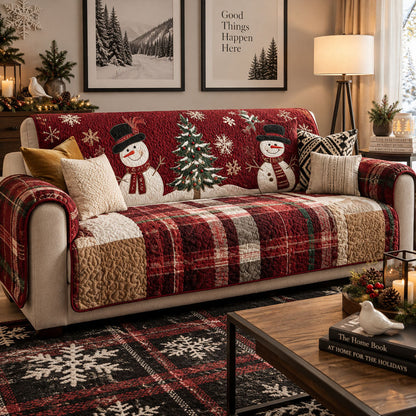 Festive Nights Quilted Sofa Cover VTQ-Myprintsy